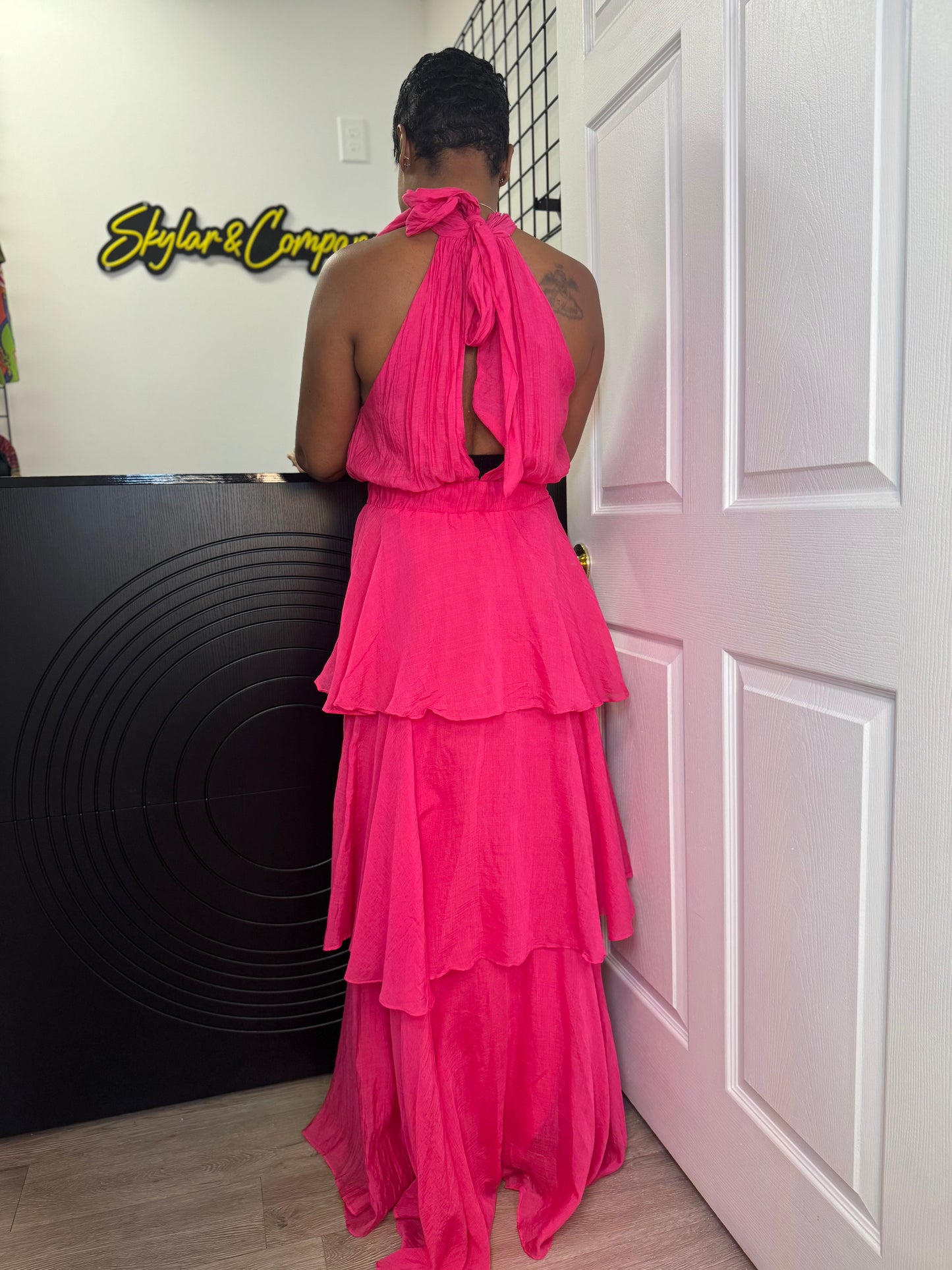 Pink Natural Beauty Maxi Dress