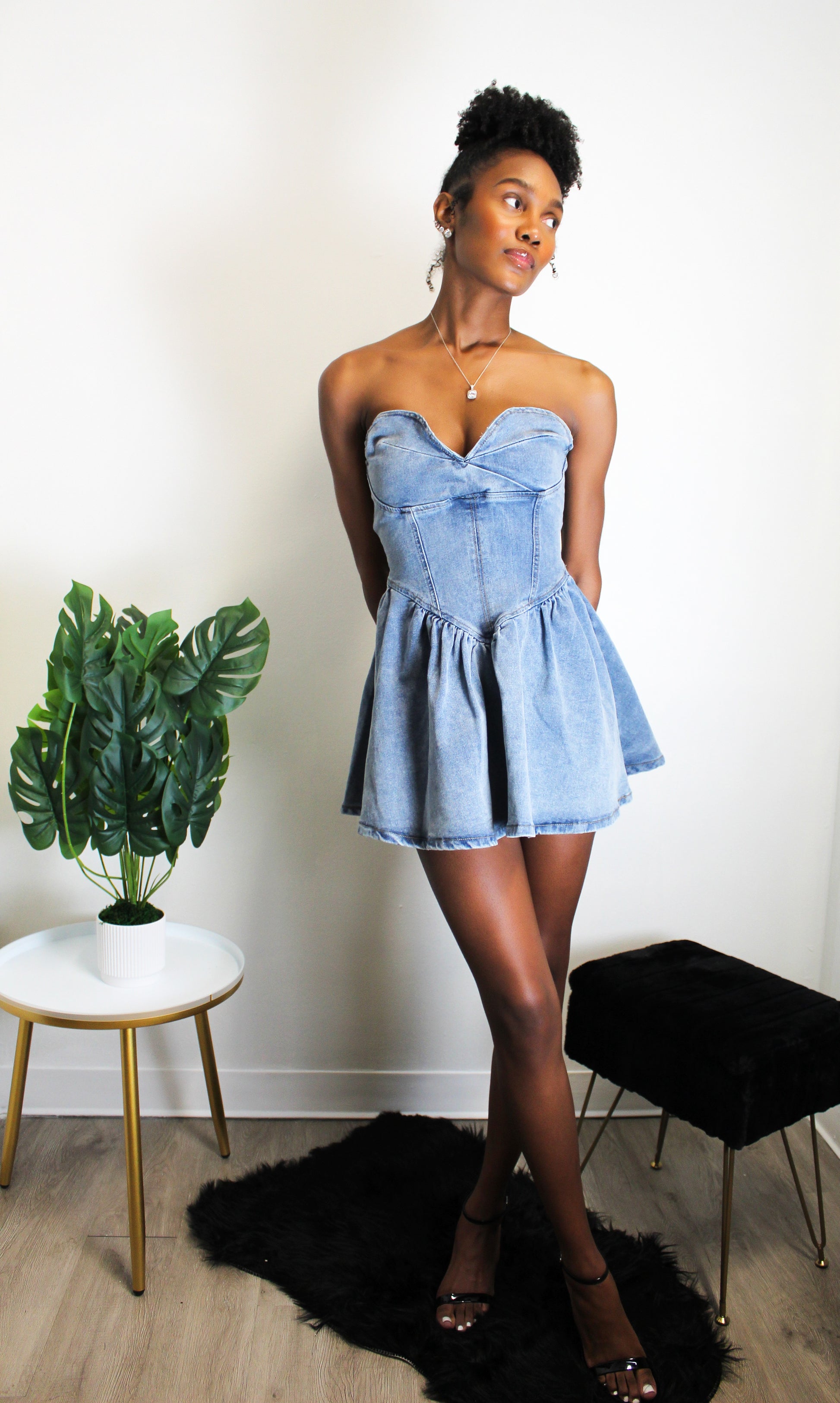Denim Me Please Dress Skylar & Company Boutique Denim Me Please Dress Skylar & Company Boutique